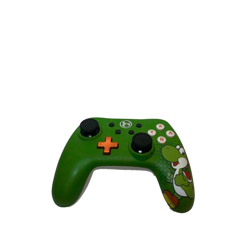 Nintendo Switch Power A Wired Controller Super Mario Yoshi‎ Green - No Cable